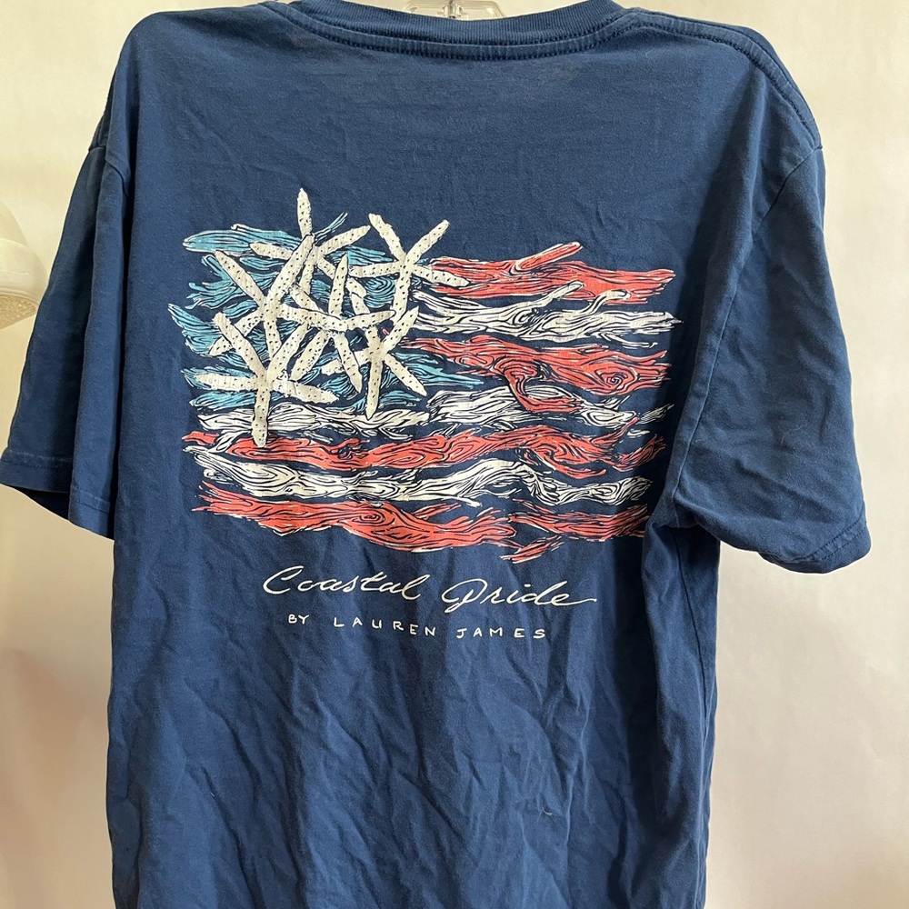 Lauren James Size S Coastal Pride T Shirt